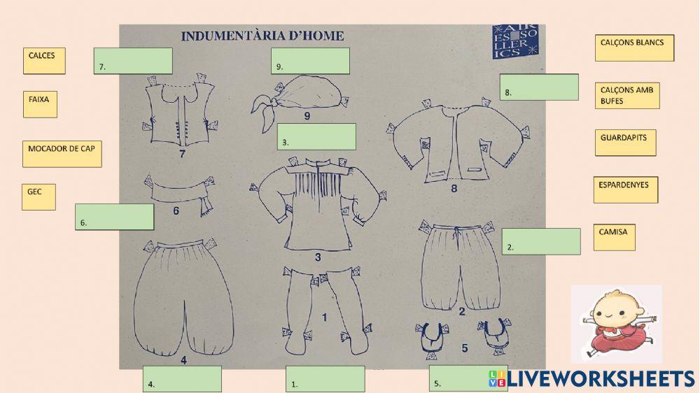 Roba típica pagesos mallorquins