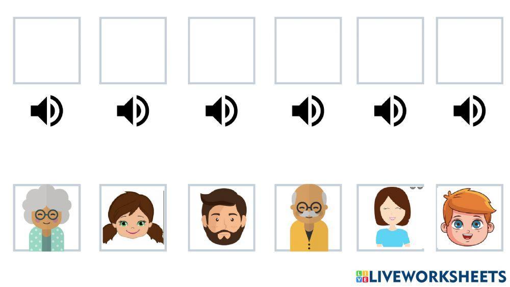 Miembros de la familia