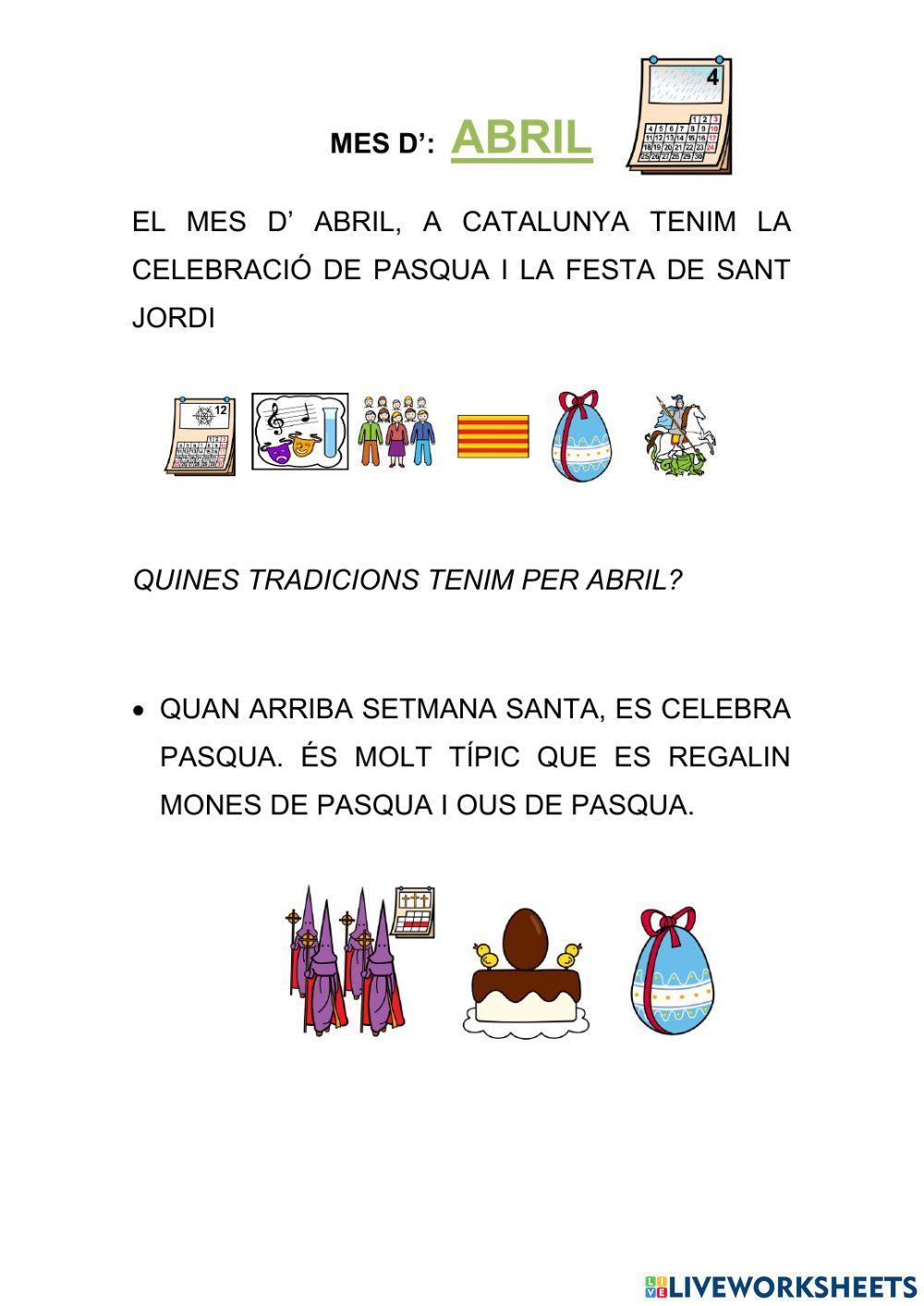 Festa popular sant jrodi i pasqua