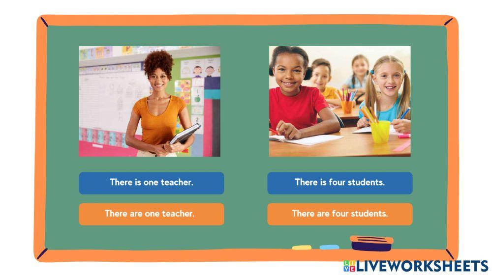 There is vs. There are