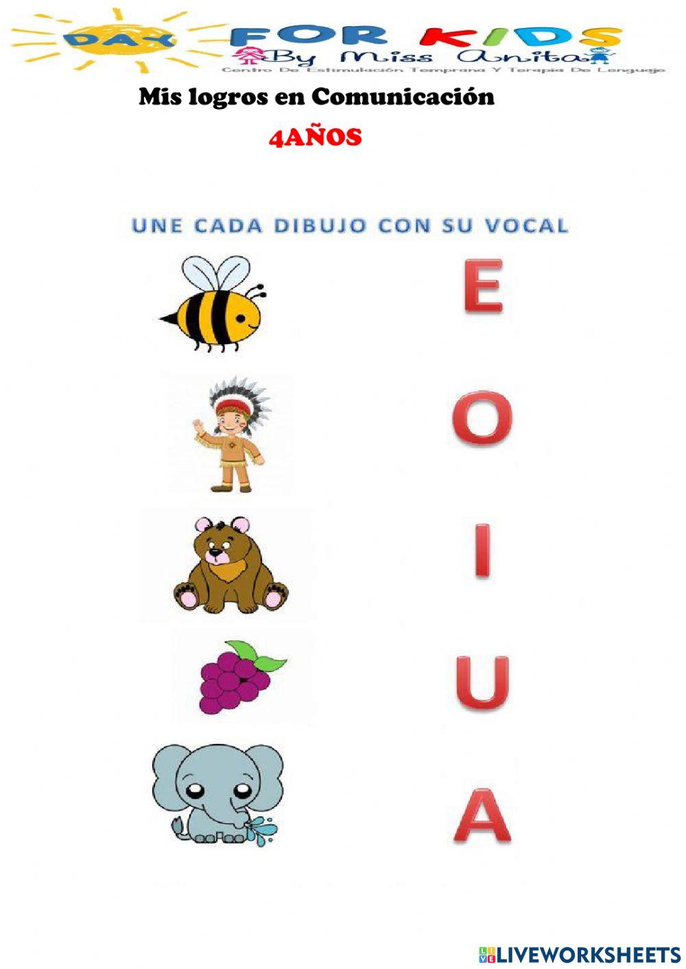 Examen comunicacion 4 años