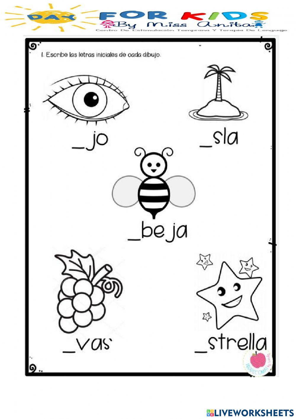 Examen comunicacion 4 años