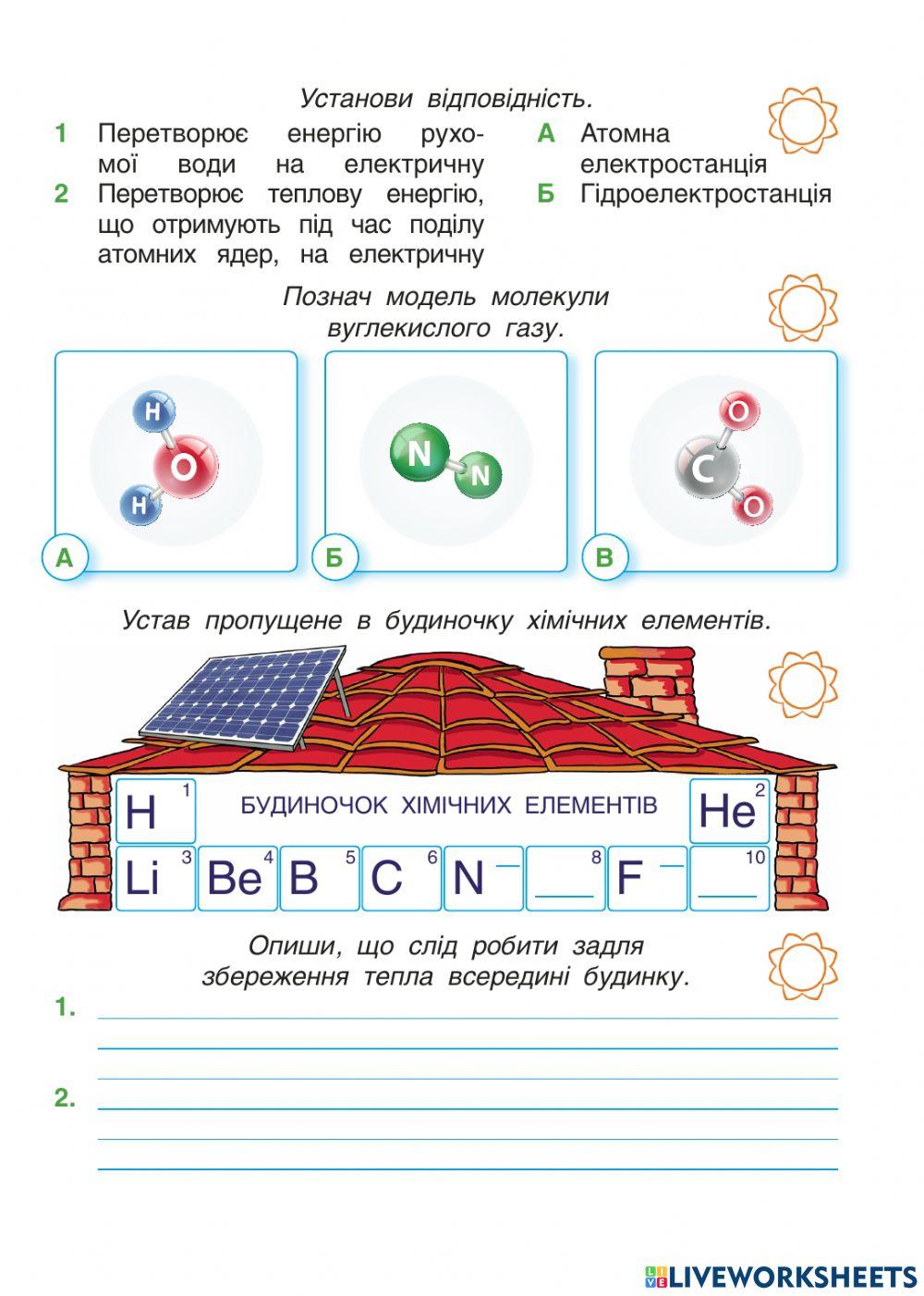 ДР Фізика Хімія Енергозбеоеження
