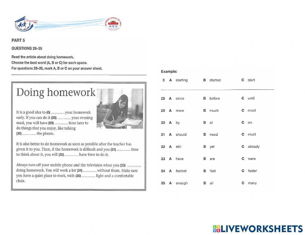Ket reading and writing