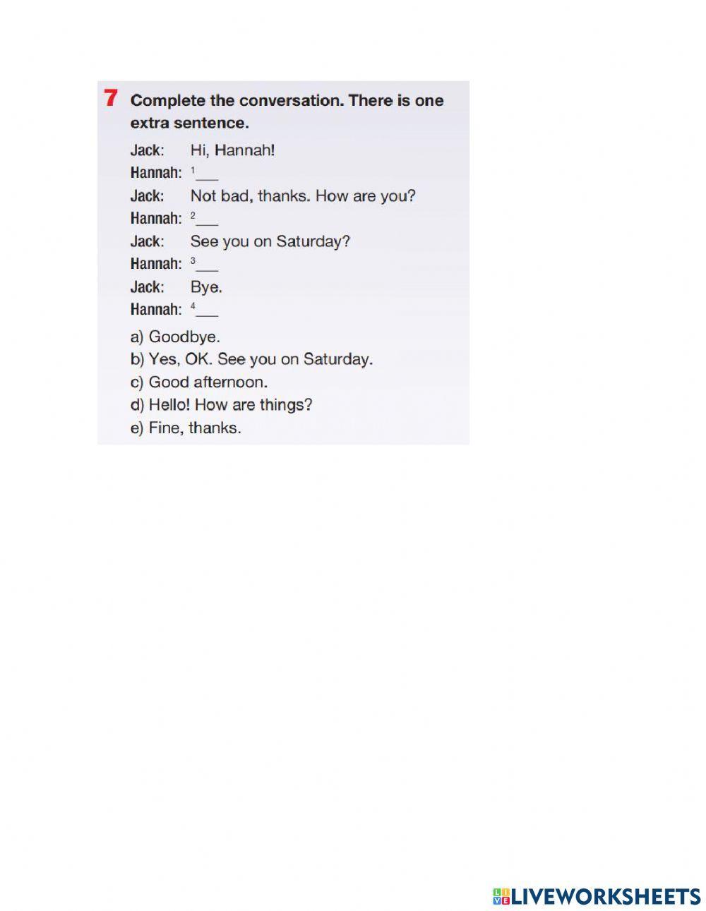 Language Revision Unit 1 Live Beat 1