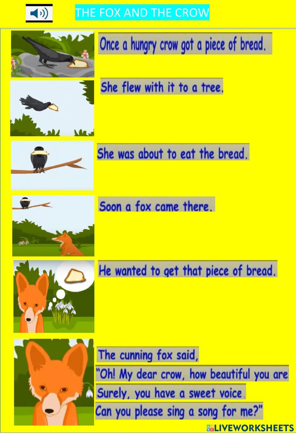 The crow and the fox