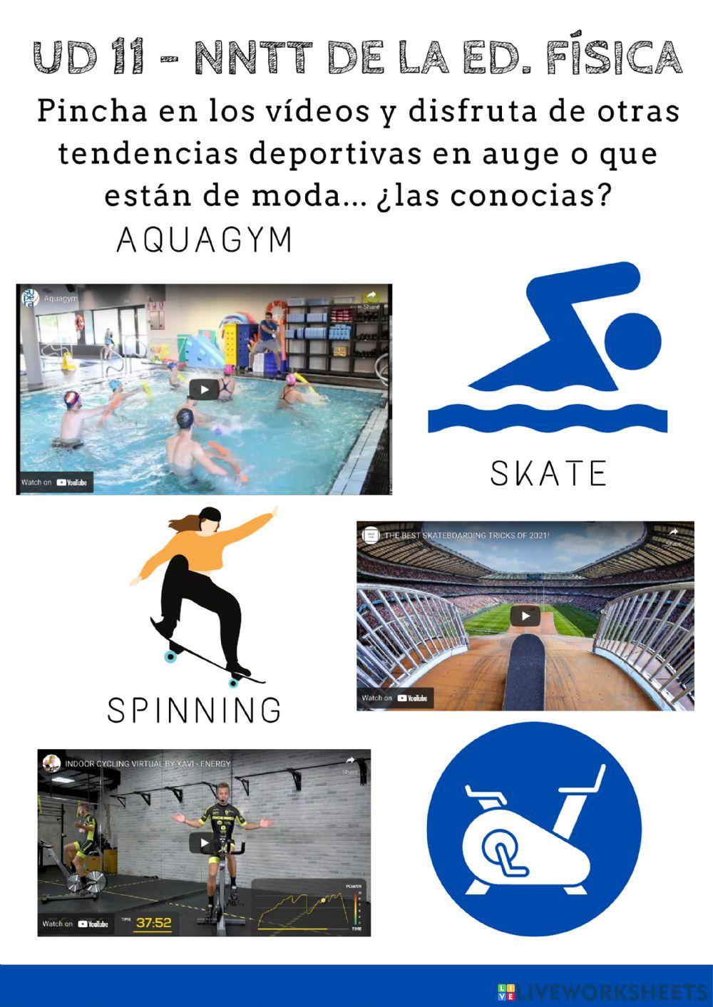 Nuevas Tendencias de la EF