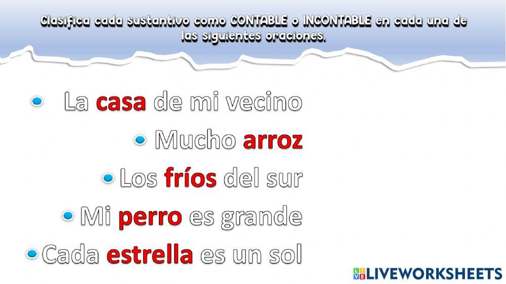 Ficha evaluación sustantivos