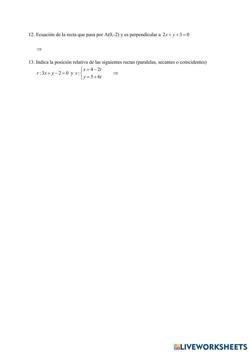 Geometría analítica