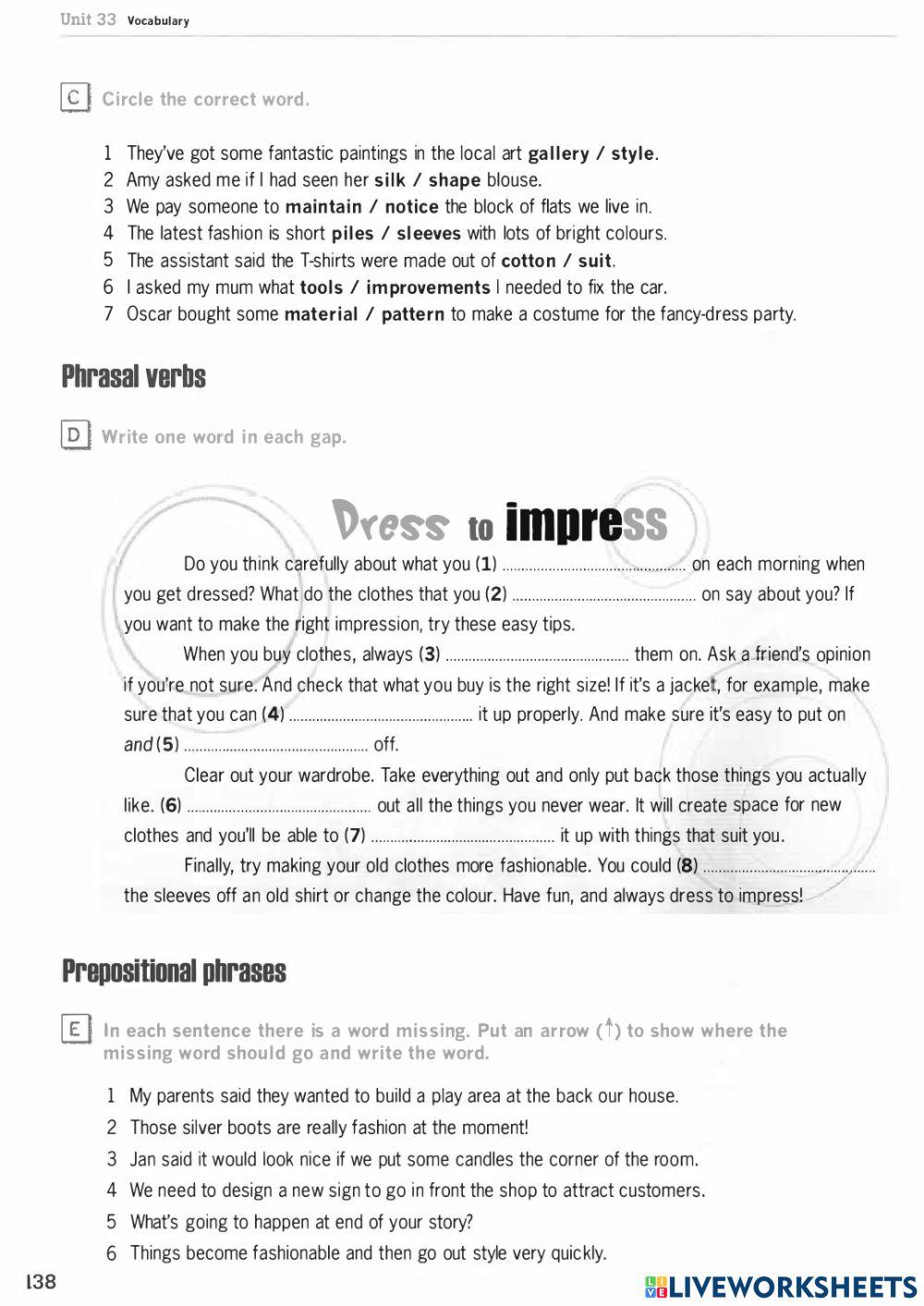 Destination B1- U33-Vocab-page (138  139)