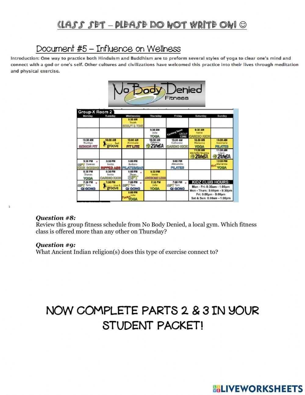 Ancient India Worksheet