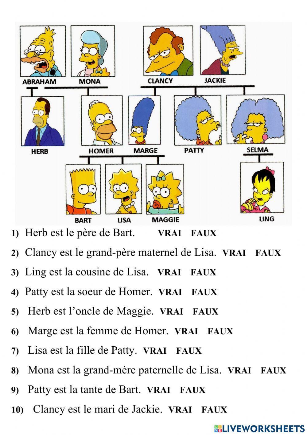 Famille Simpson