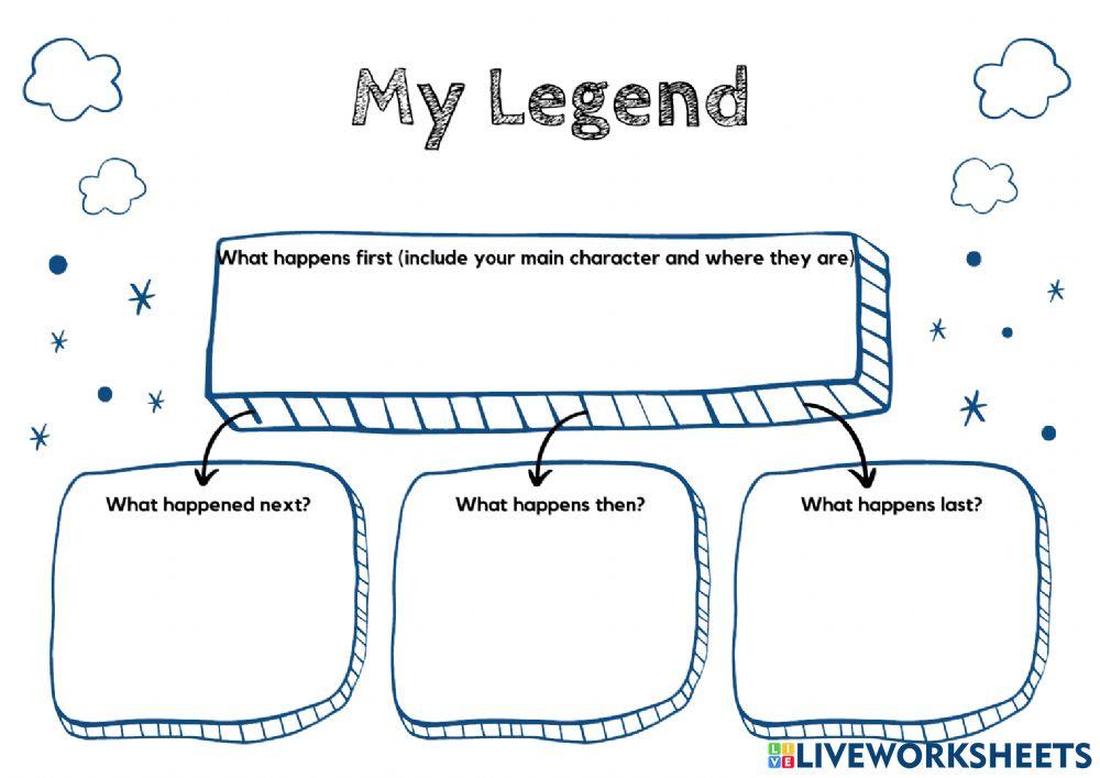 Legends Writing Organizer Legends Writing Organizer