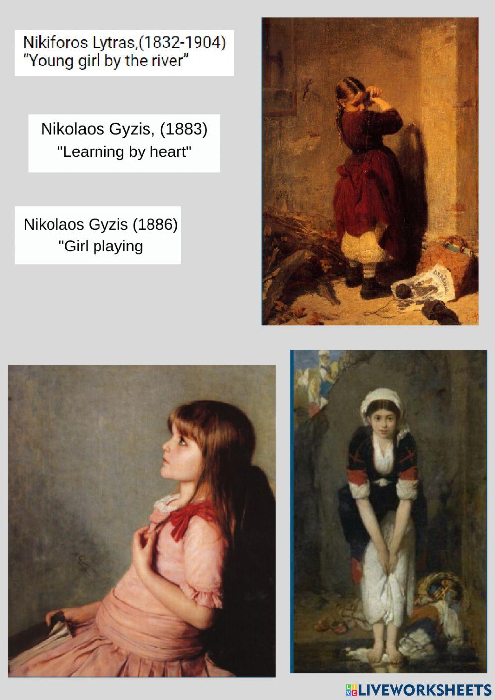 Jumbled, Greek paintings