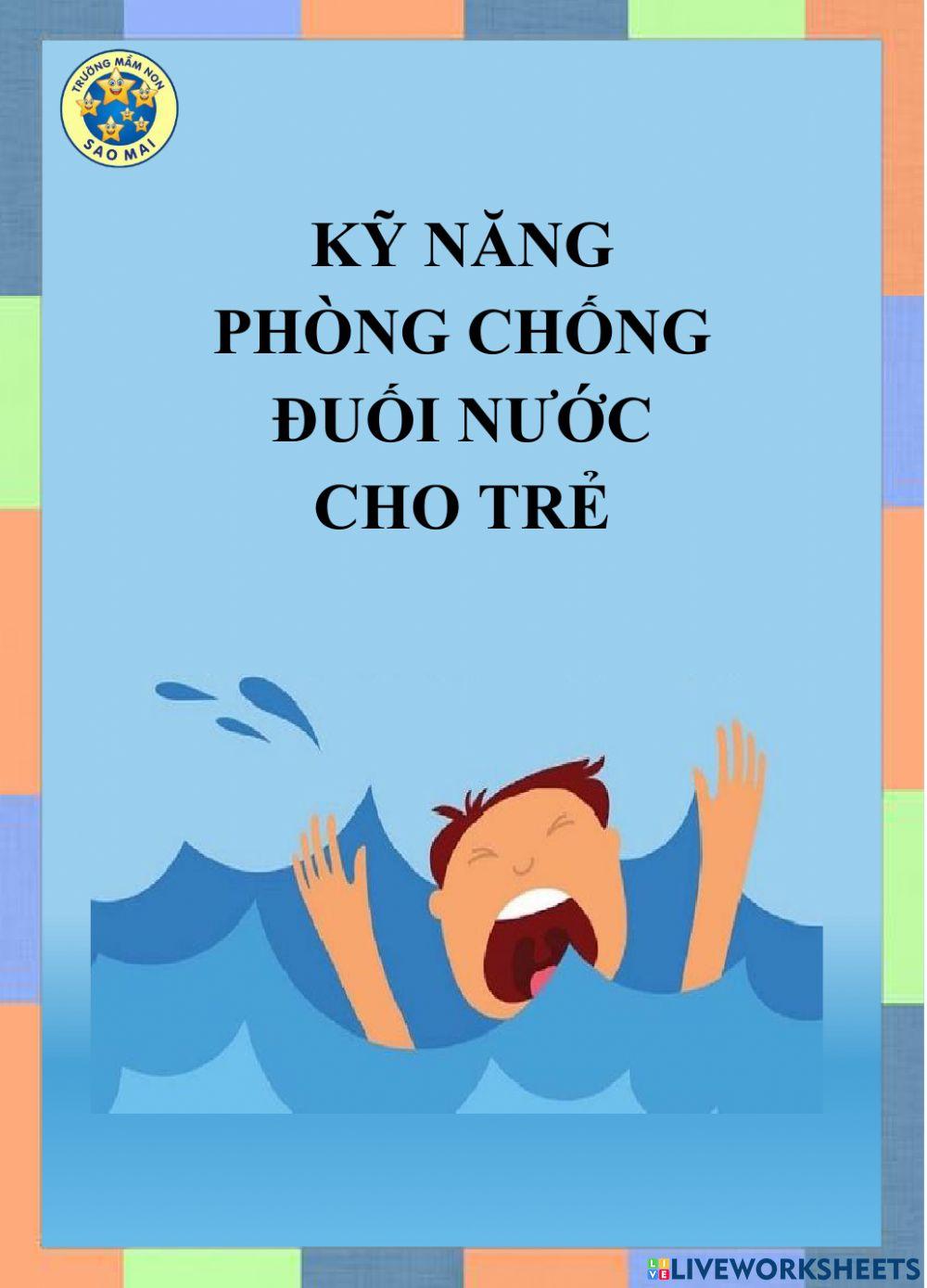 Kỹ năng phòng chống đuối nước cho trẻ