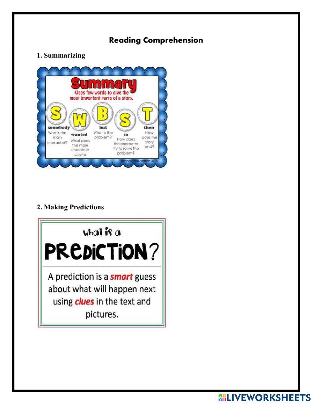 Reading Comprehension