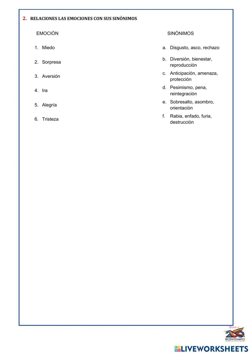 Tutoria las emociones