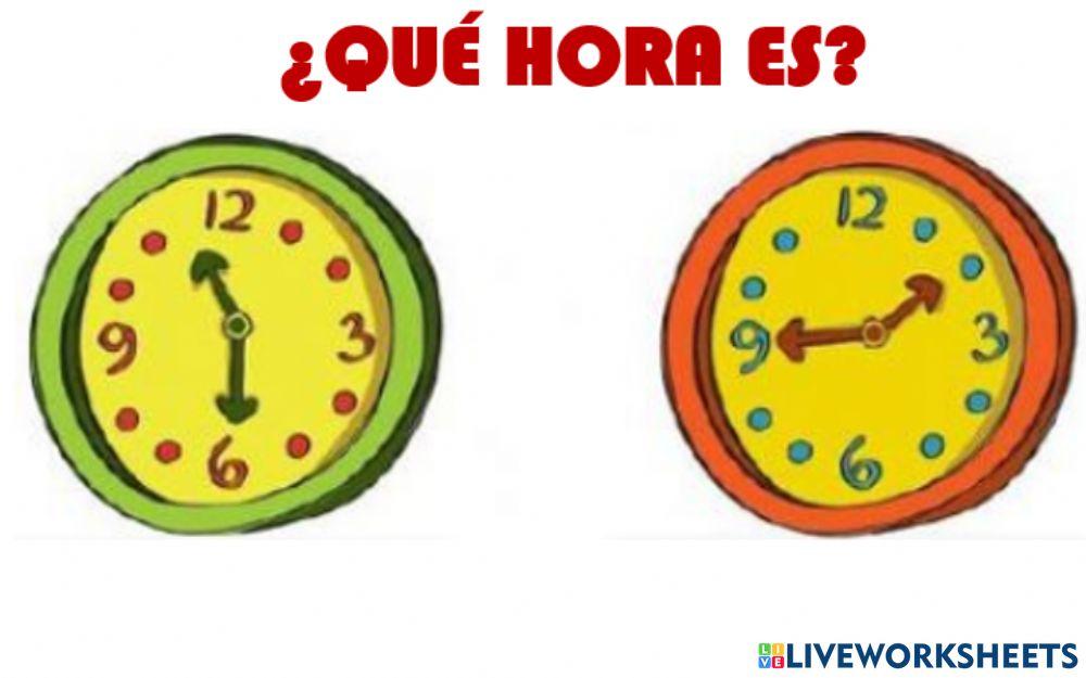 Dos relojes para responder