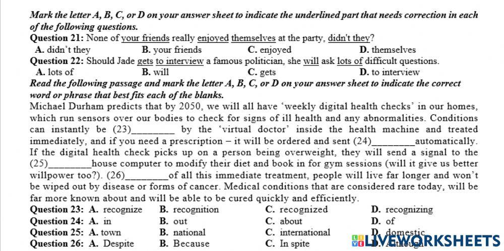 U9 lop 11 sua loi sai, duc lo