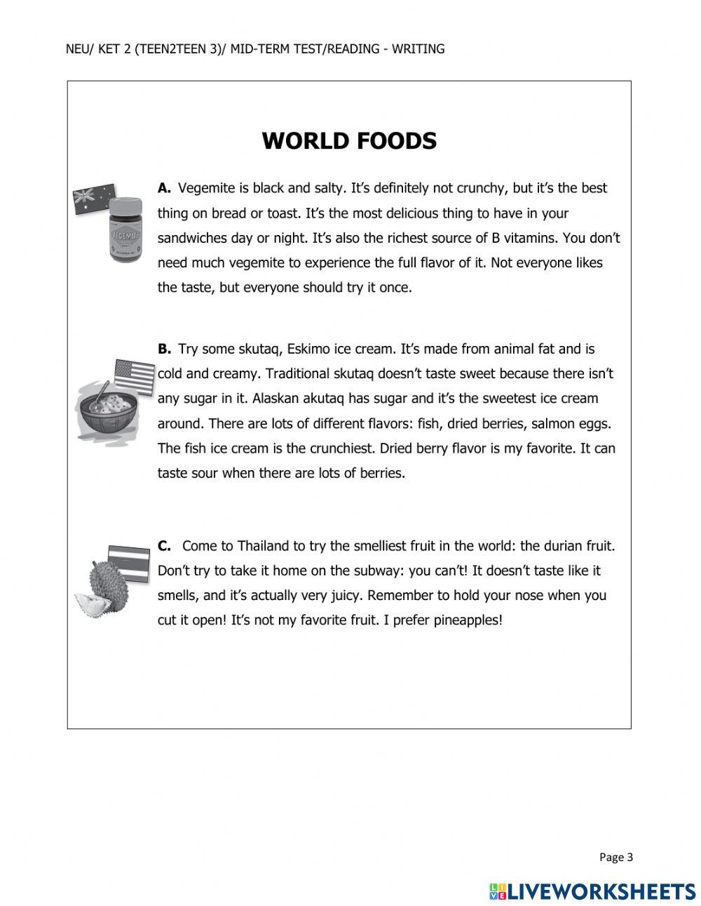 Ket 2 midterm read and write