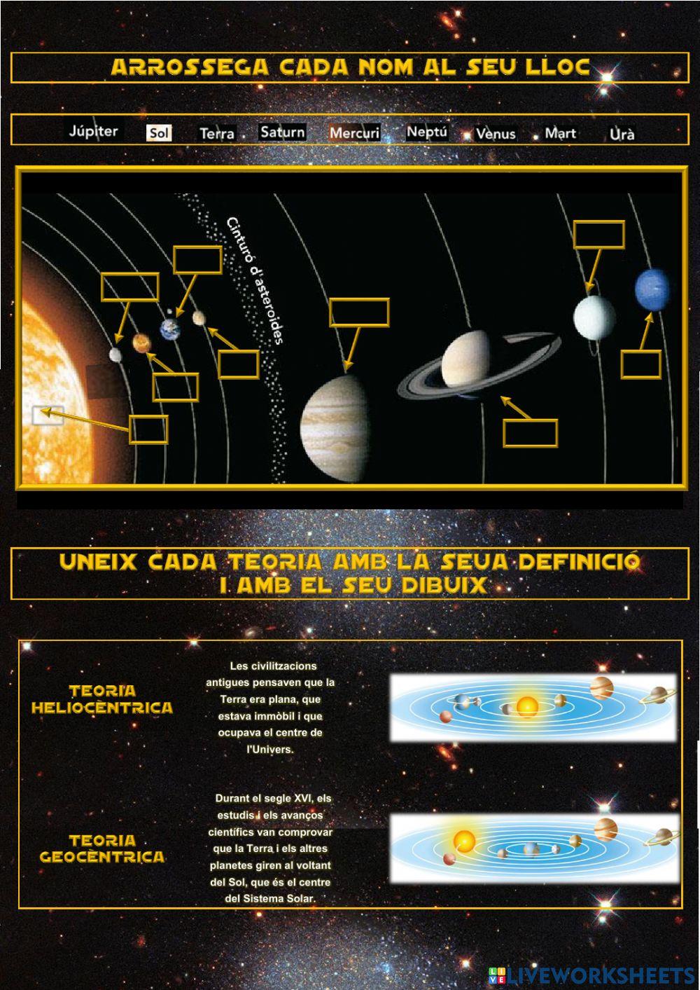 L-únivers i el sistema solar