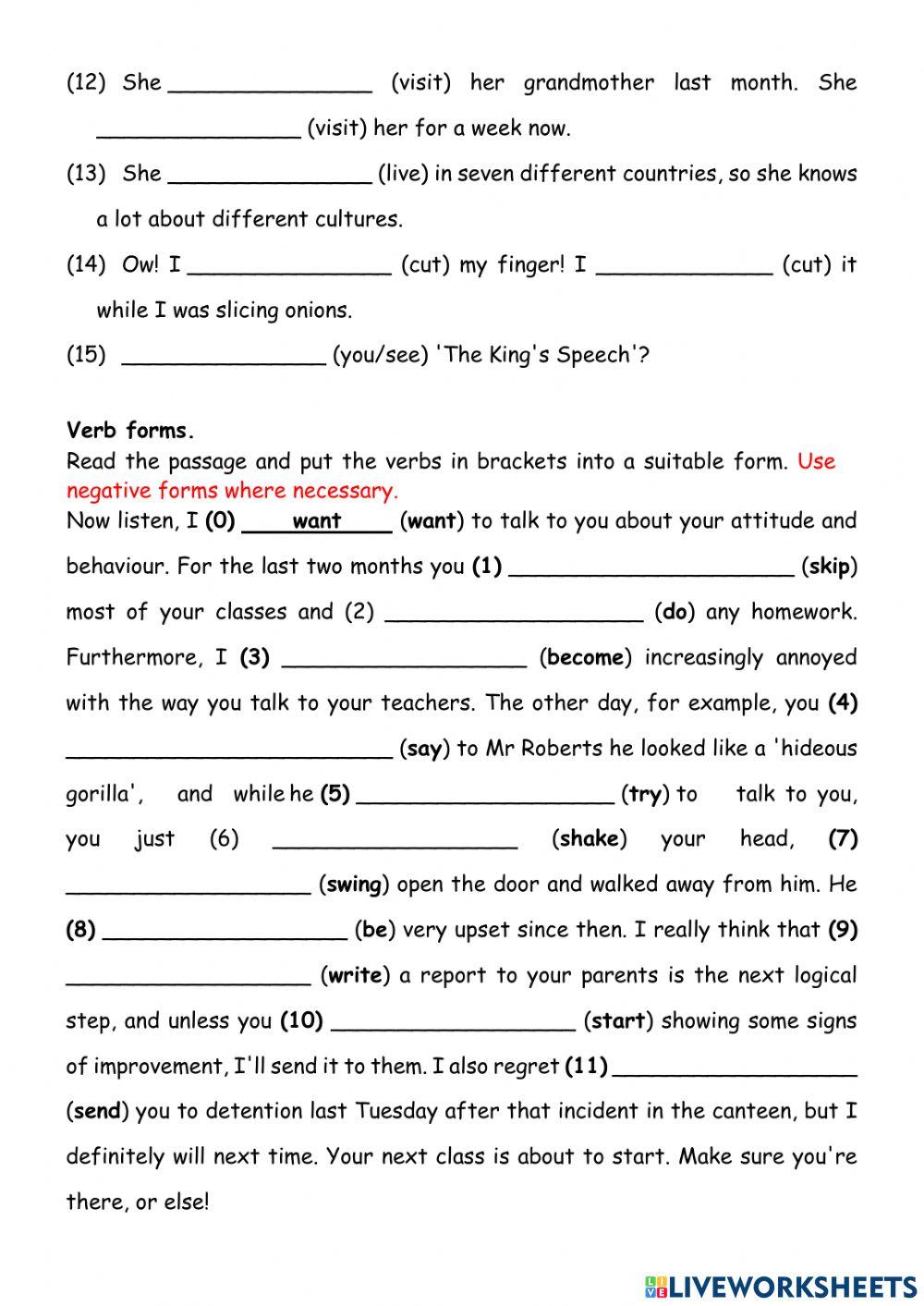Present Perfect vs Past Simple