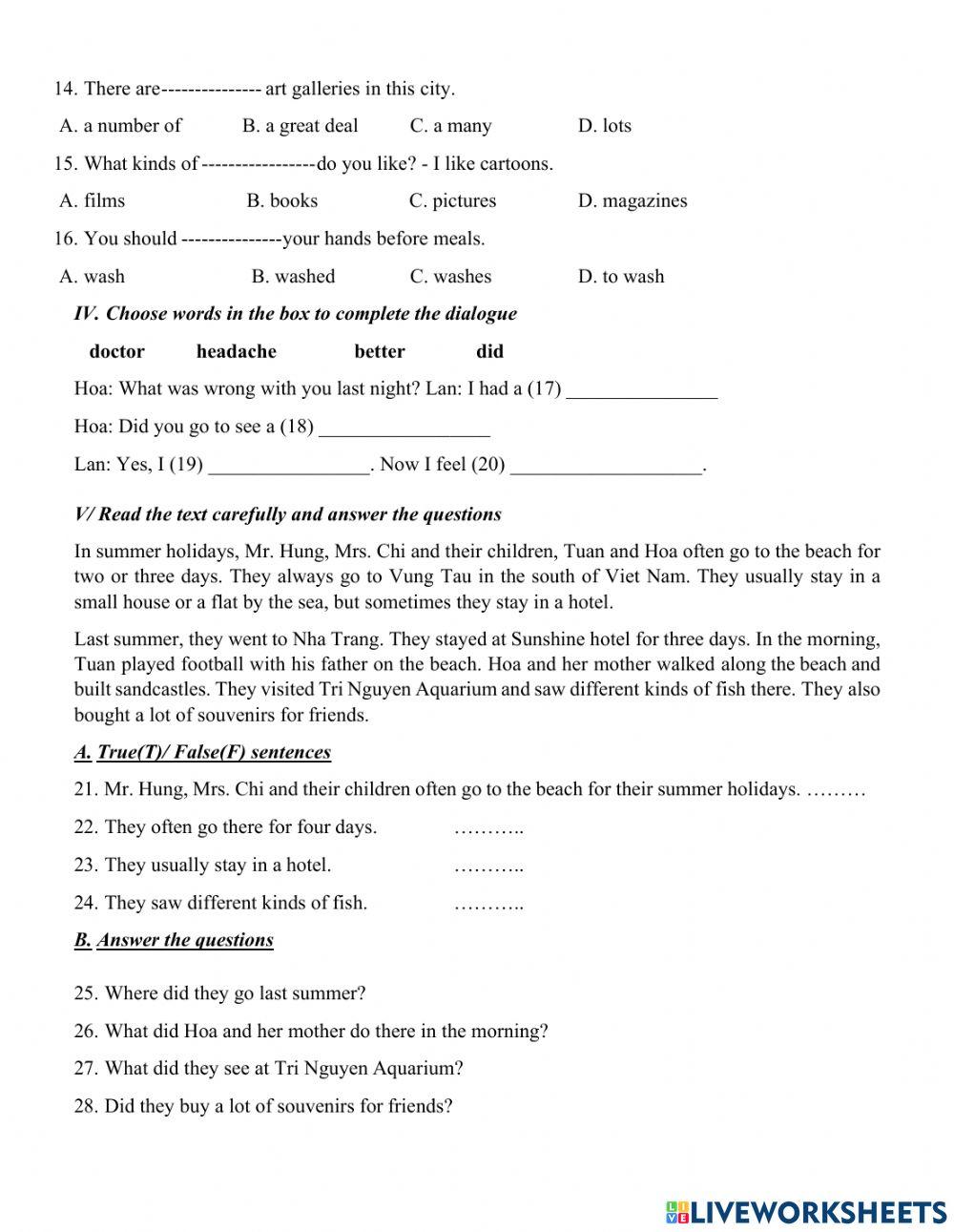 Đề 4 - Hk2 - Gr.7