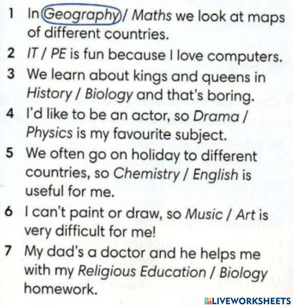 Wider World 1 wb p43ex7