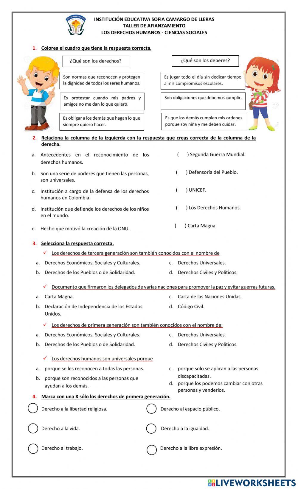 Los Derechos Humanos