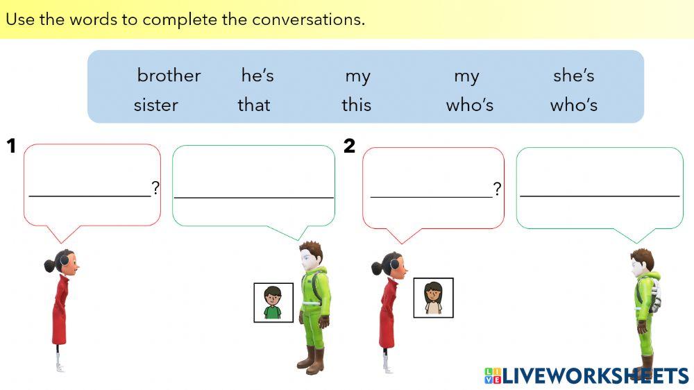 L5 - A1 - who, that, this, he, she