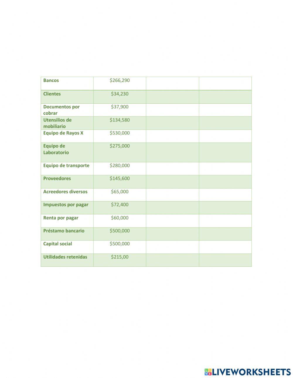 Transacciones Financieras