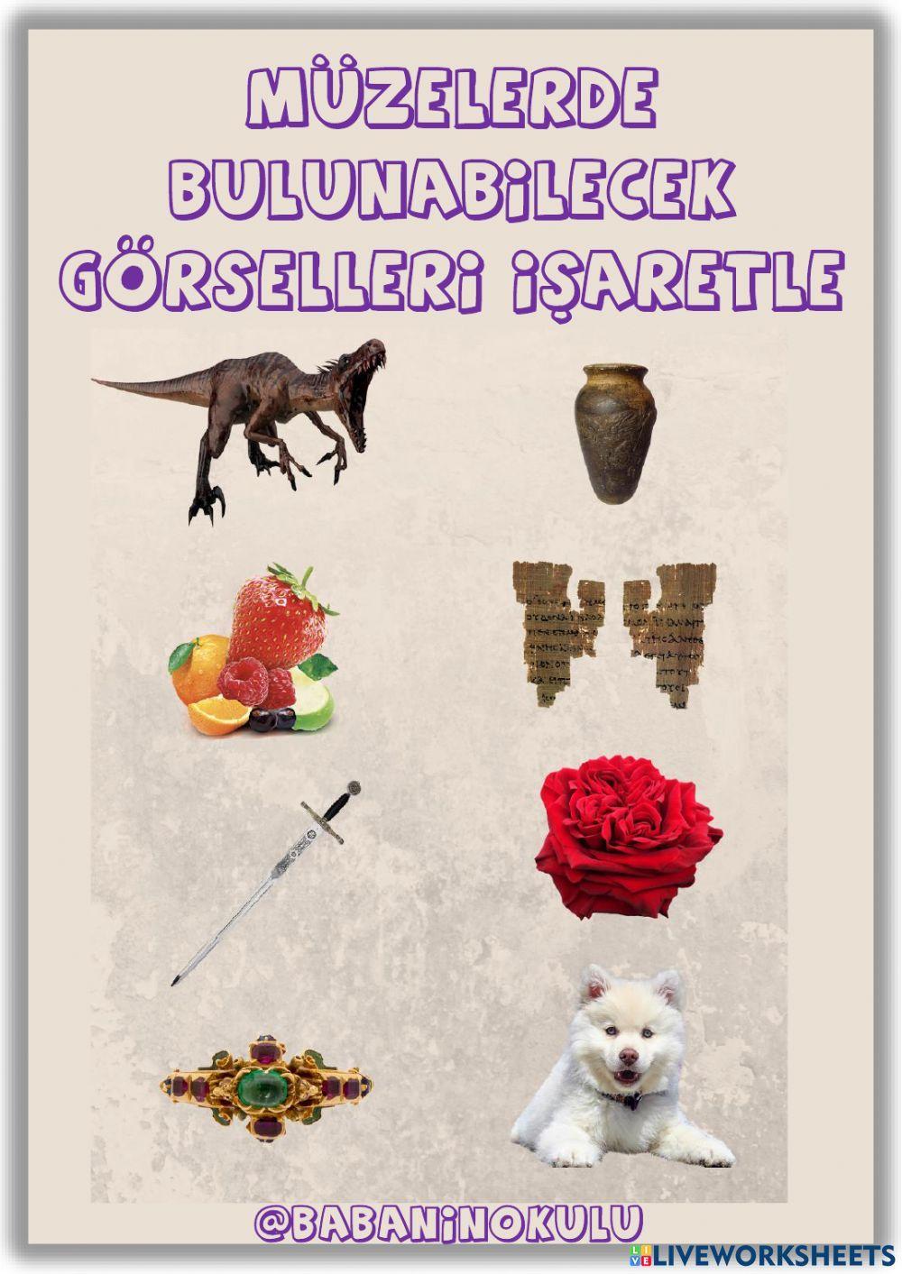 MÜZELER HAFTASI MÜZELER HAFTASI