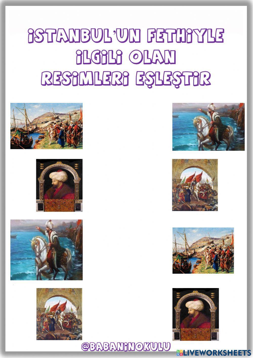 İSTANBUL'UN FETHİ