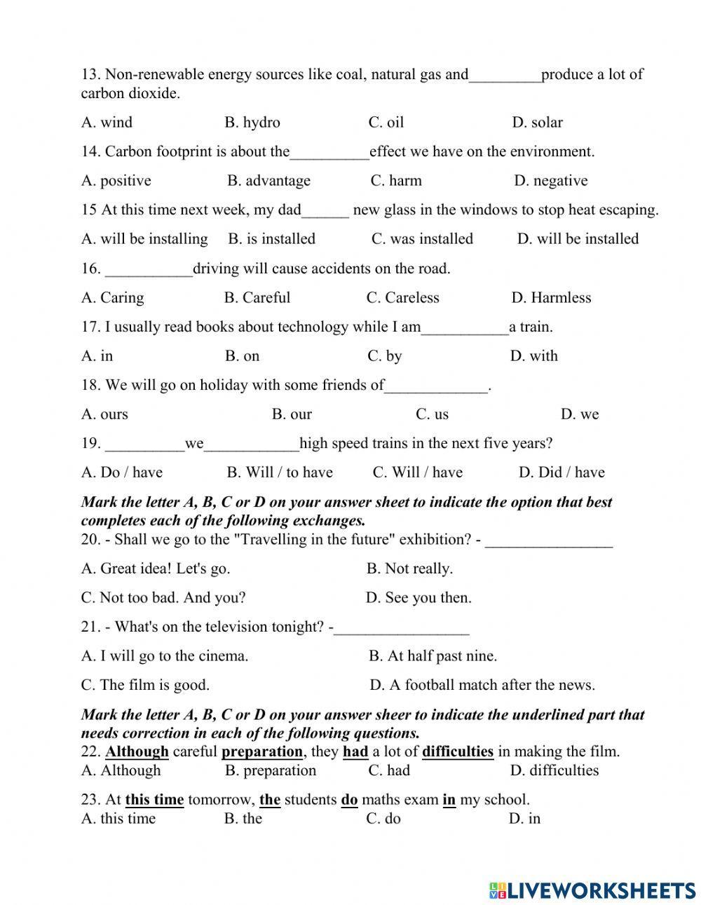 E7 ôn cuối kì 2 Test 2