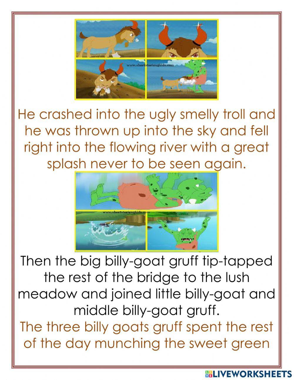 The Three Billy Goats Gruff prt 2