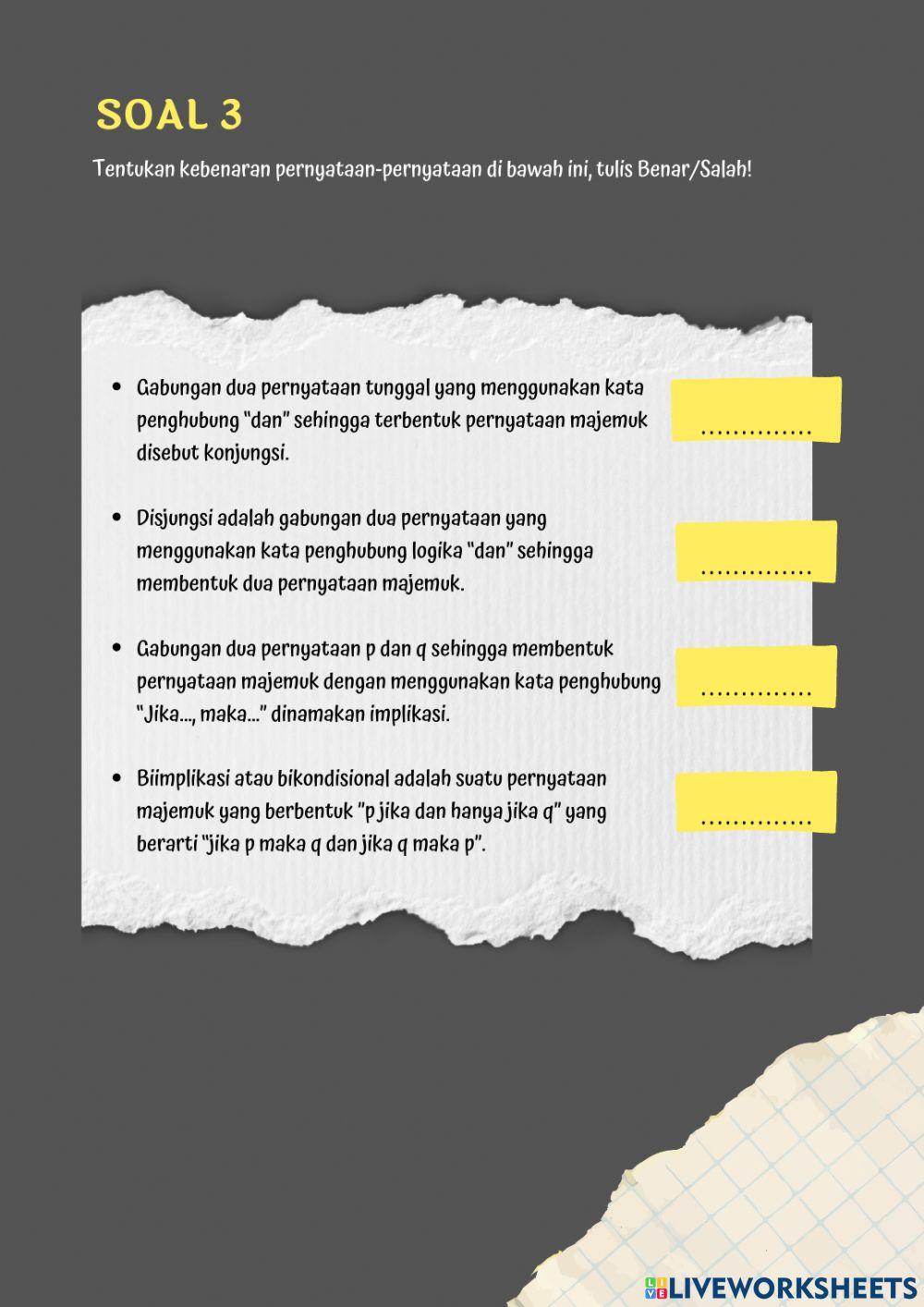 LKPD Logika Matematika