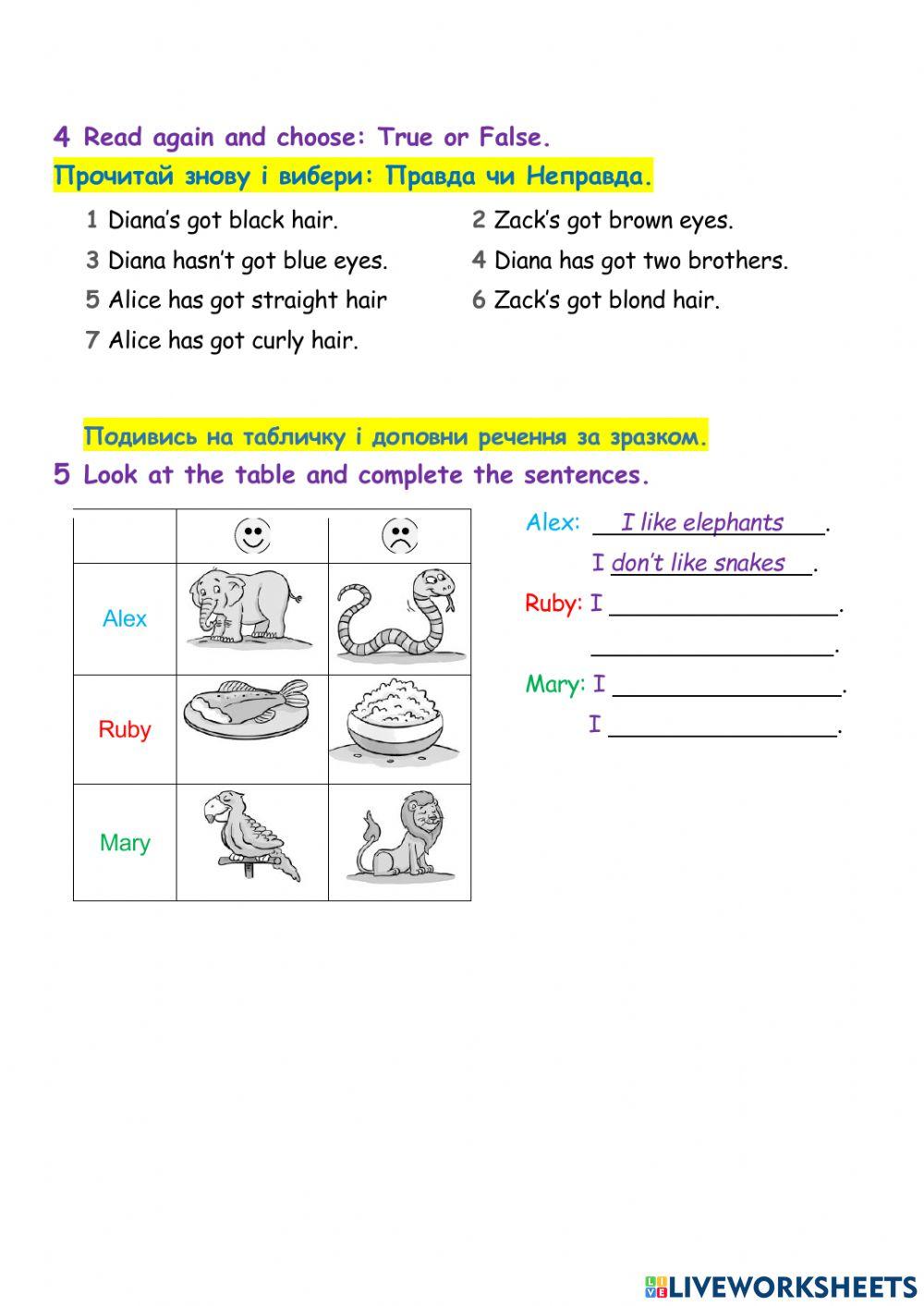 Family and Friends 1 Skills Test 4