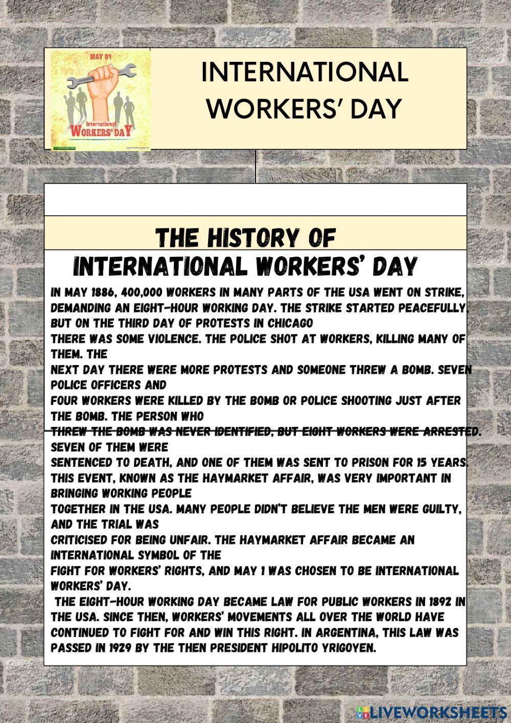 Worker-s Day