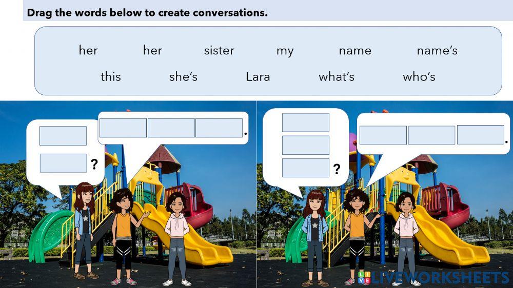 L5 - A9 - what, who, her, his, she, he