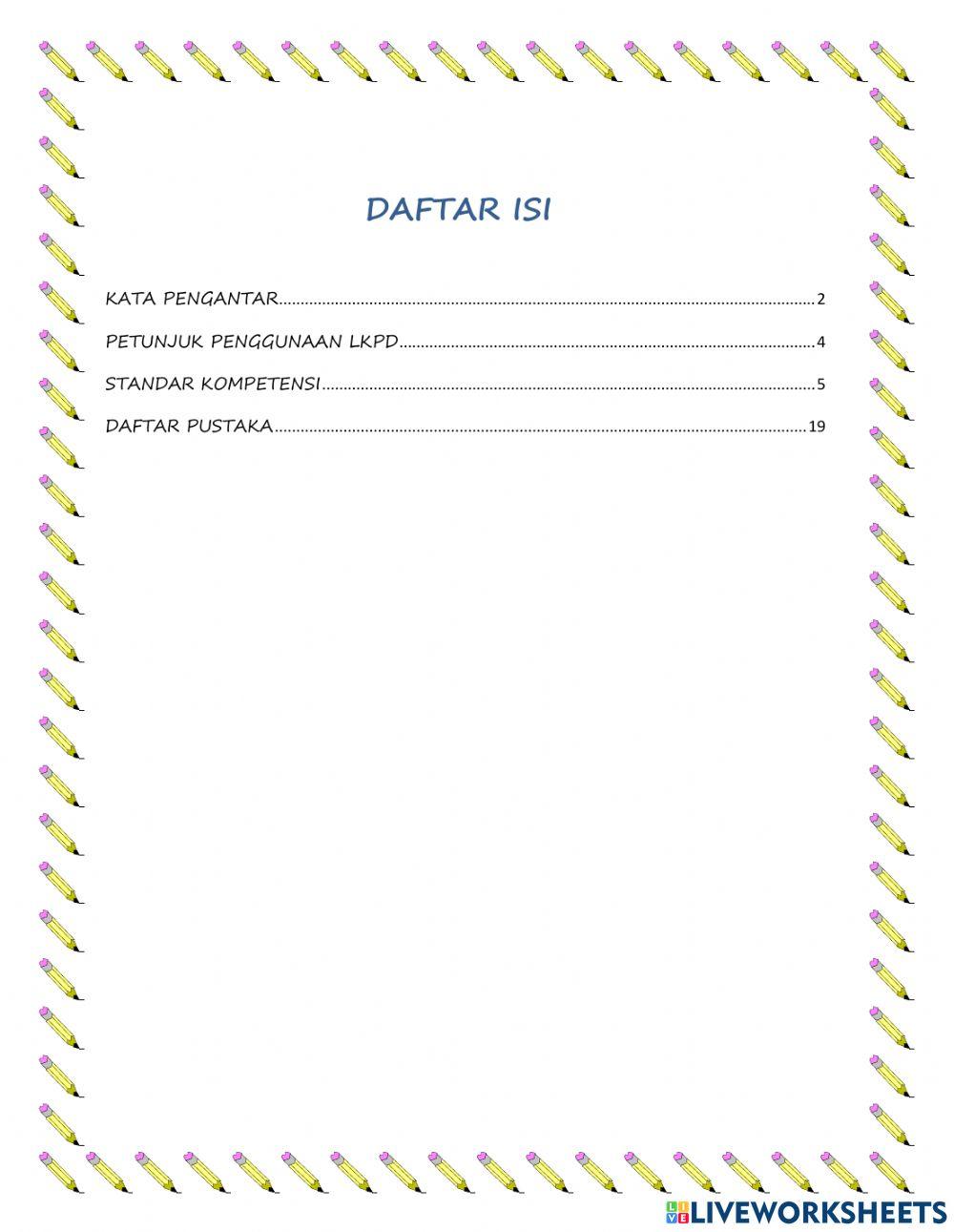 LKPD pembelajaran IPA SD Nurhasanah