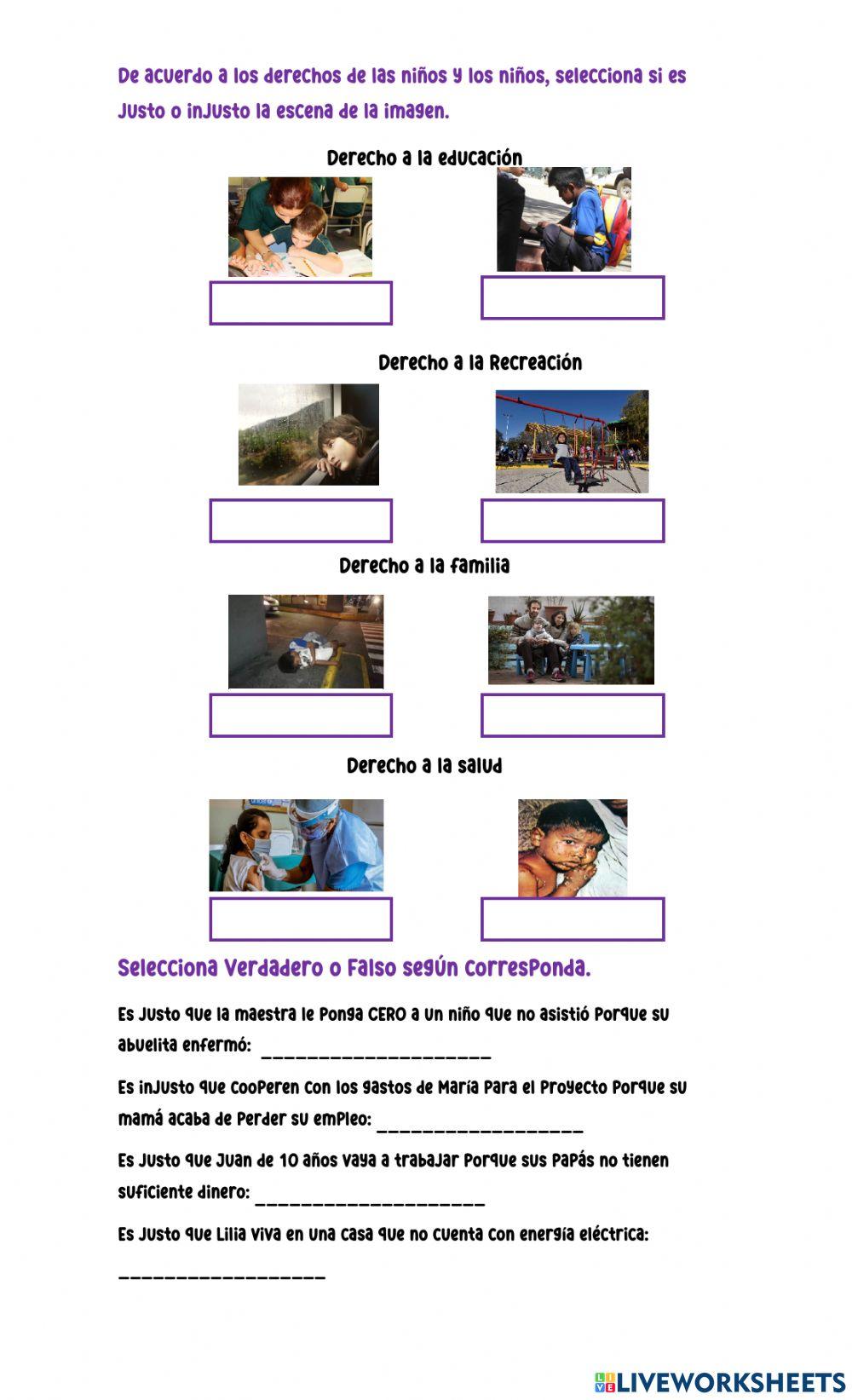 Derechos de las niñas y niños