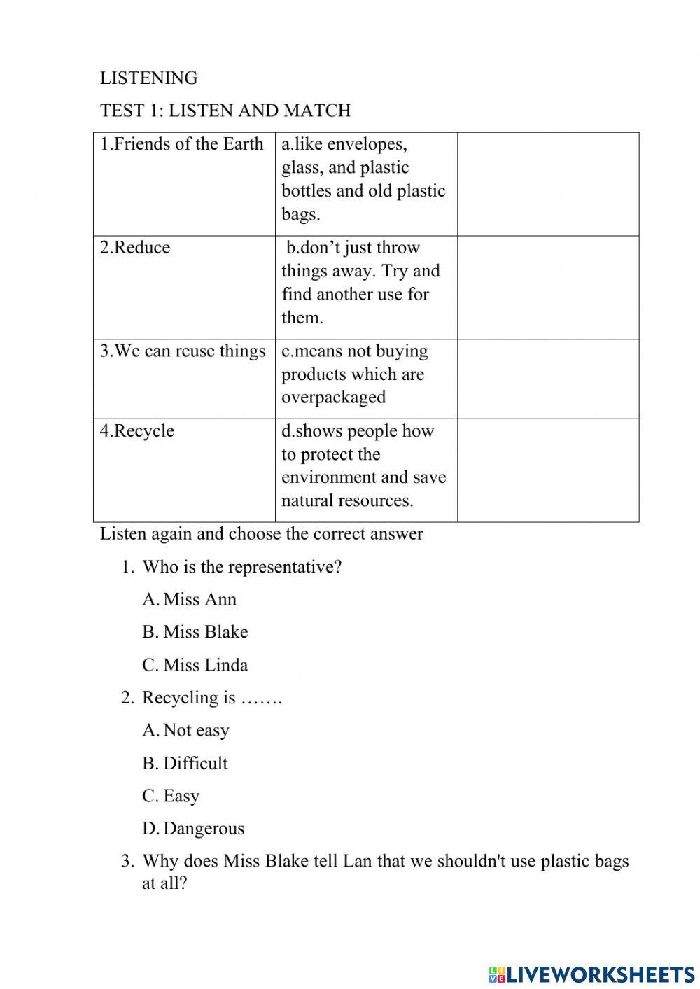 Test-listening-grade8