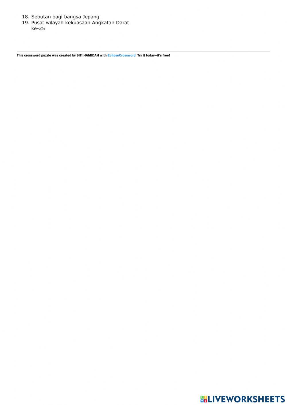 TTS Pendudukan Jepang