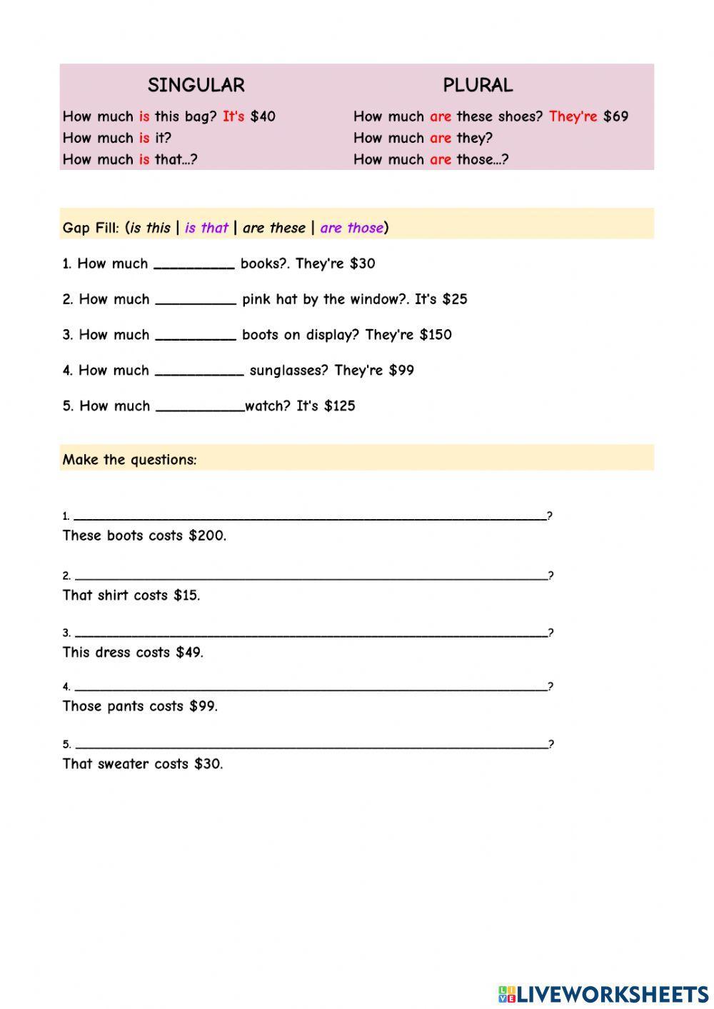 How much is this - are these