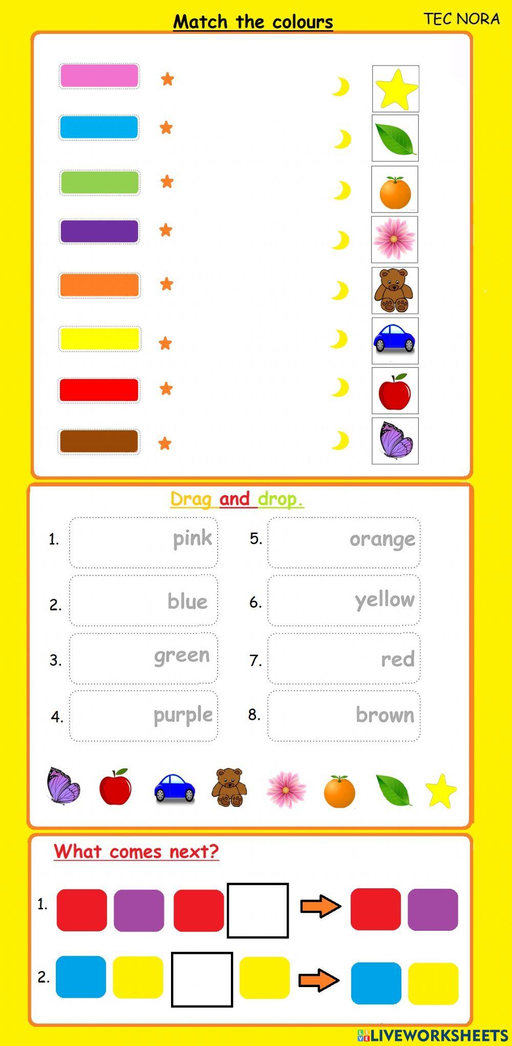 SCIENCE- (Learning about colours)