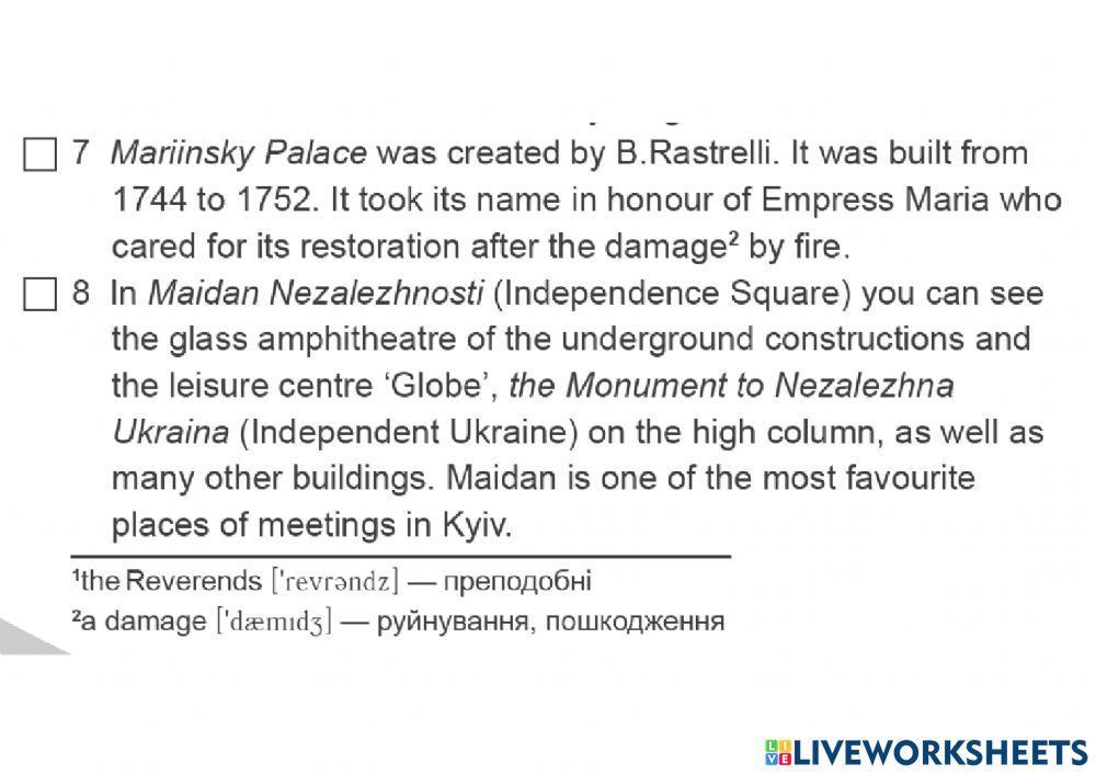 Ukraine - Kyiv sights