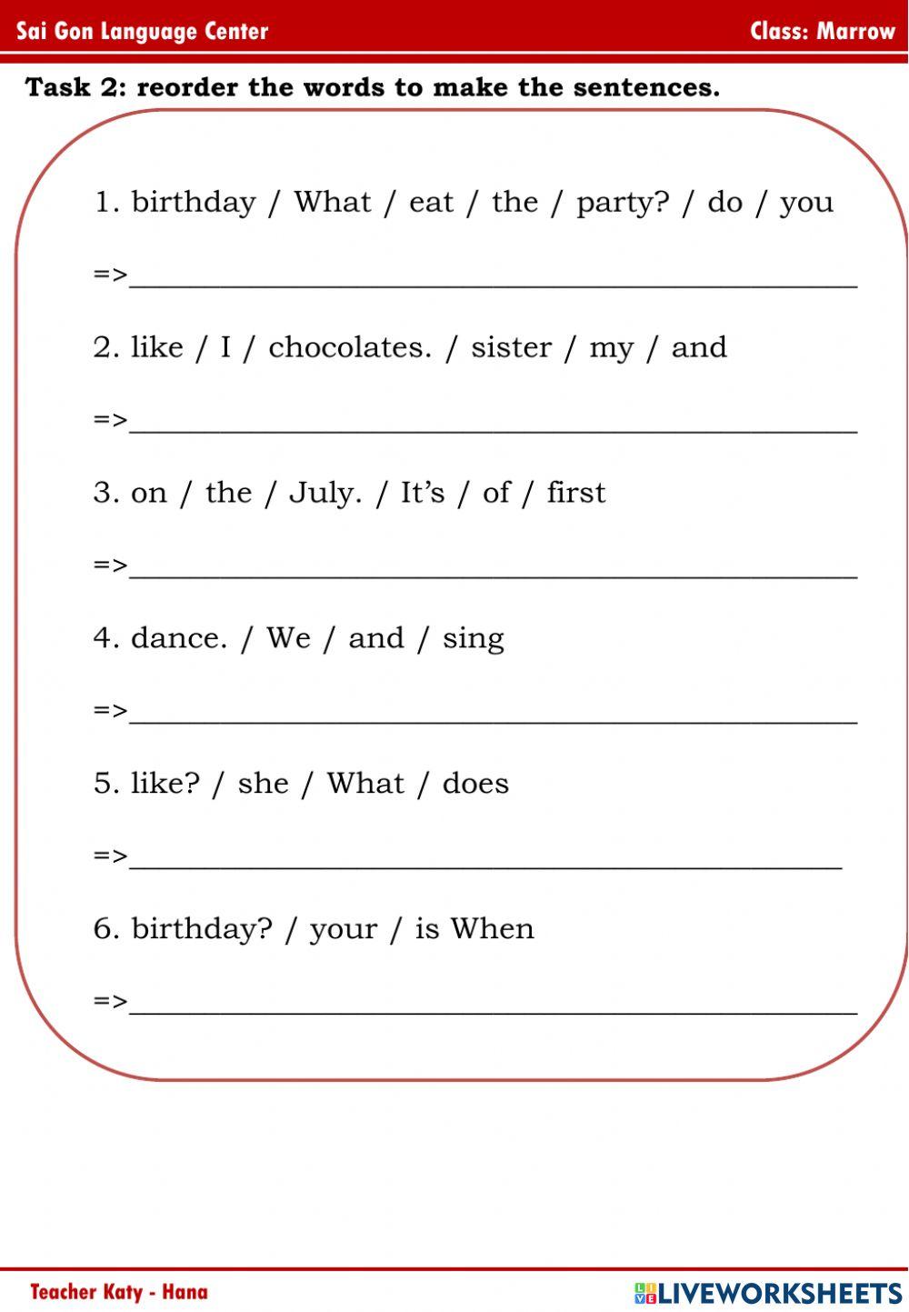FFs2 - Unit 7 - Marrow
