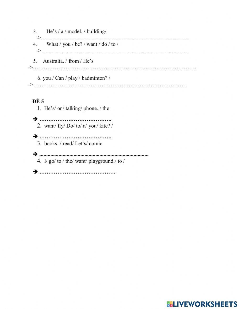 Reading and writing grade 4