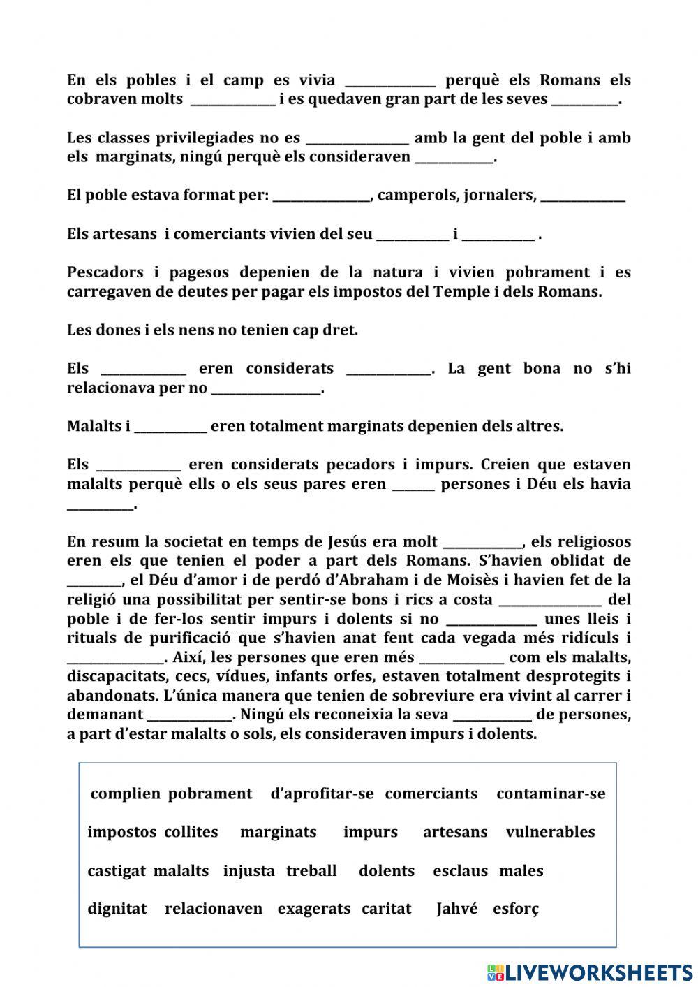 Estructura social i religiosa