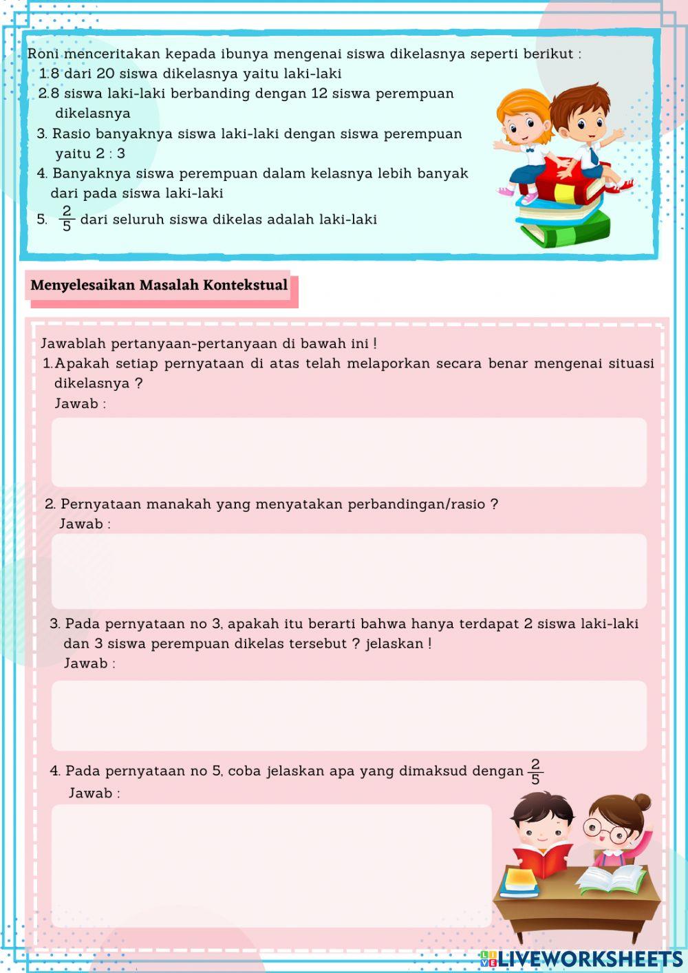 Lembar Kerja Siswa Pertemuan Ke 1